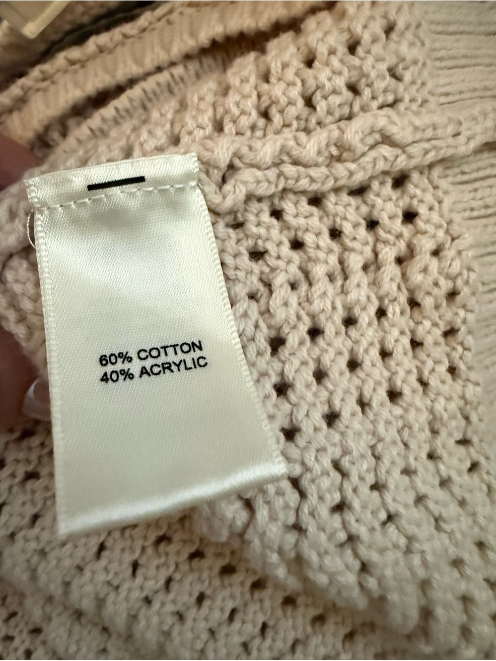 Rachel Zoe Cotton-Blend Open-Knit Sweater Top and Skirt Set Sz M - Picture 15 of 15